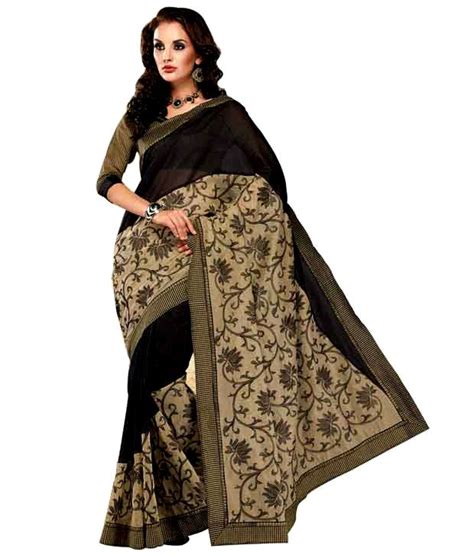 The mystic appeal of the black saree: a fashion statement associated with power and elegance